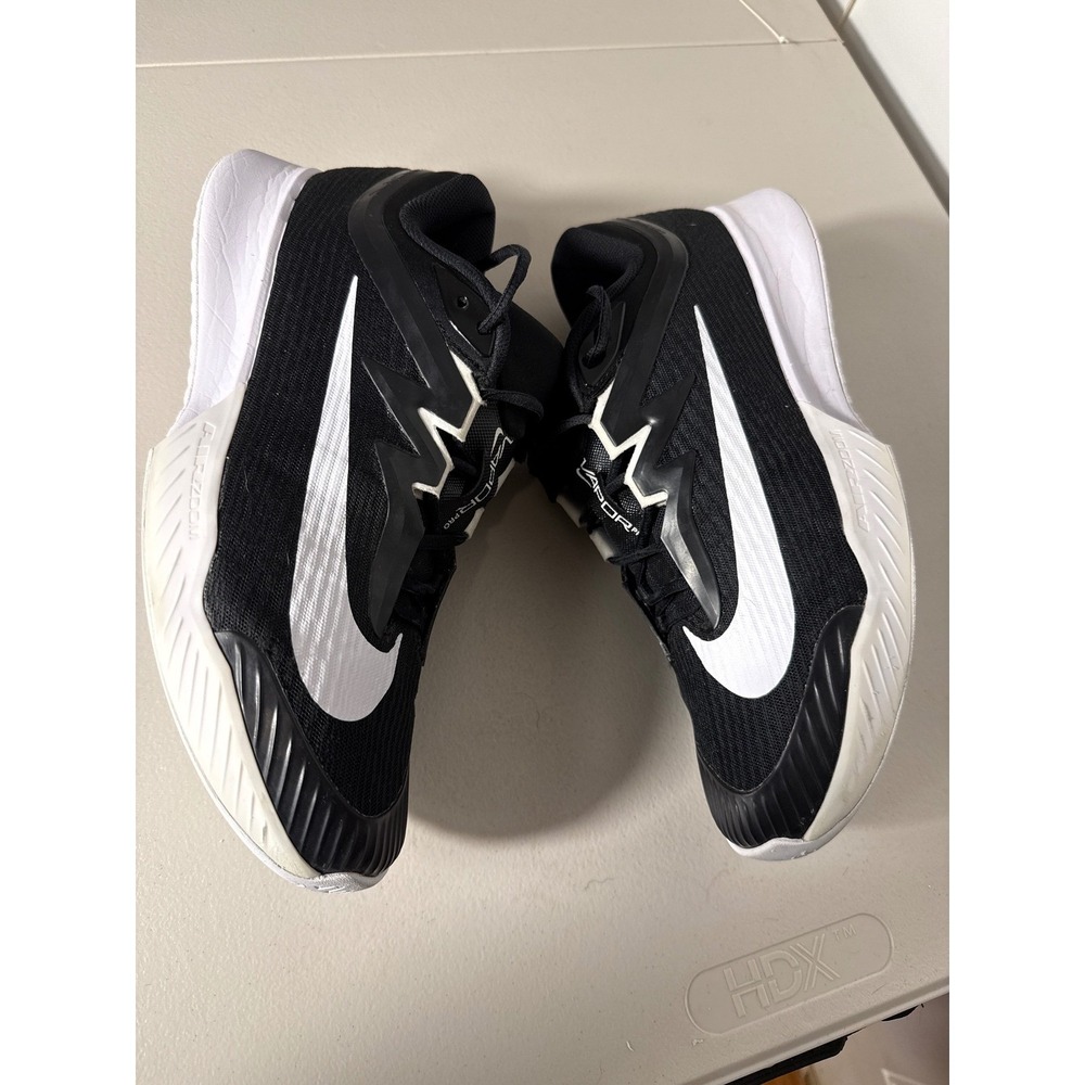 Nike Air Zoom Vapor Pro 3 HC Mens Tennis Shoes Black White FZ2161-002 Sz 13. EU - Picture 13 of 16